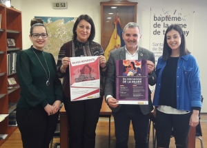 Entrega del primer reconocimiento “Mujer Referente”, a Carmen Bárcena Bolado, en el Día Internacional de las Mujeres