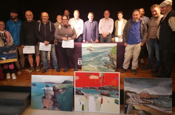 Entregados los premios del VI Concurso Nacional de Pintura Rápida Costa Quebrada