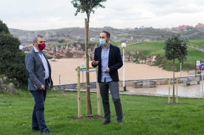 Campaña de reforestación, en distintas zonas verdes del municipio