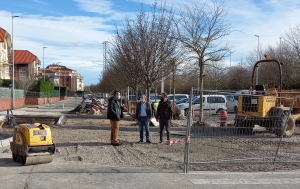 El ayuntamiento reordena el tráfico en el centro urbano de Bezana, con una nueva rotonda en San Roque