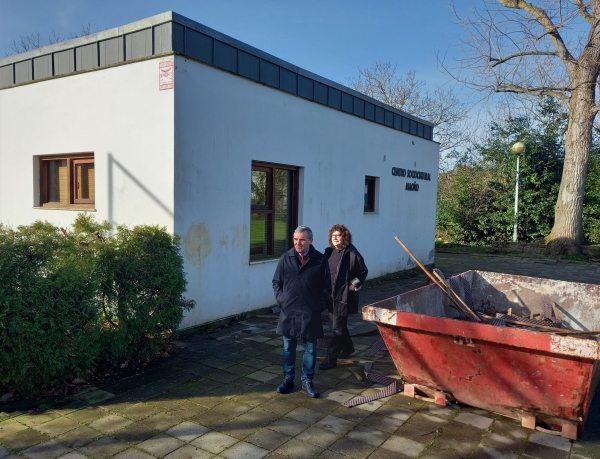 Comienzan las obras de rehabilitación del Centro Sociocultural de Maoño