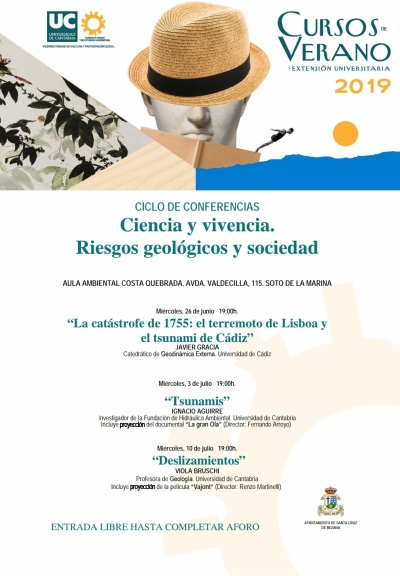 Bezana acogerá el Ciclo de conferencias de la UC  &quot;Ciencia y vivencia. Riesgos geológicos y sociedad&quot;