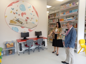 La Biblioteca Municipal de Soto de la Marina reabre sus puertas, tras una remodelación integral