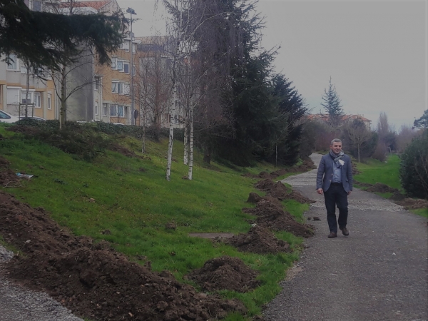 Una nueva senda peatonal entre la calle Respuela y el Centro de Salud