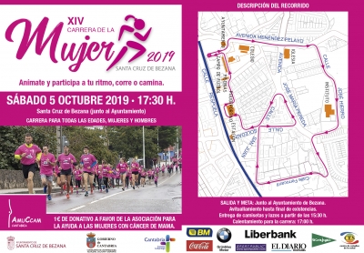 El 5 de octubre llega la XIV Carrera de la Mujer