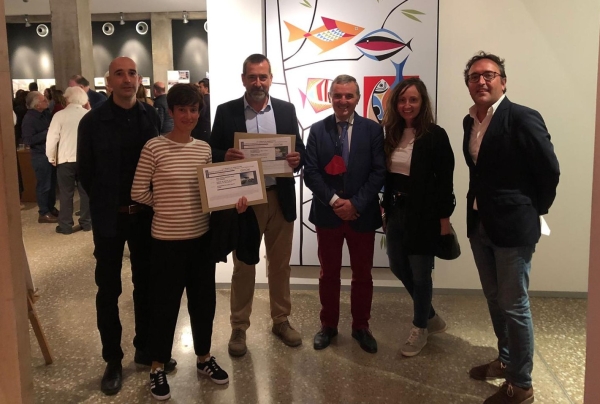 El Colegio de Arquitectos premia los proyectos del Parque Laura Nicholls y las gradas del Campo de Fútbol de Soto de la Marina