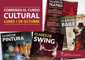 COMIENZA EL CURSO CULTURAL CON TALLERES DE TEATRO, PINTURA, BAILES DE SALÓN Y LA NOVEDAD DEL SWING