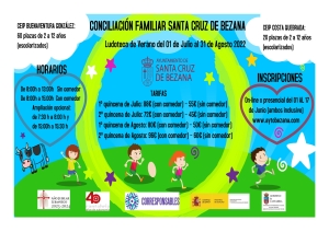 Del 1 al 17 de junio se abrirá el plazo de inscripción para la Ludoteca de Verano 2022