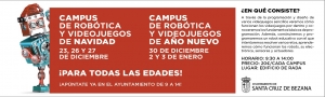 Campus de Robótica durante las vacaciones de Navidad