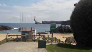 La playa de San Juan de la Canal contará con personal de vigilancia e información frente al coronavirus