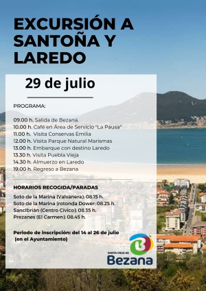 Excursión a Santoña y Laredo para los mayores del municipio