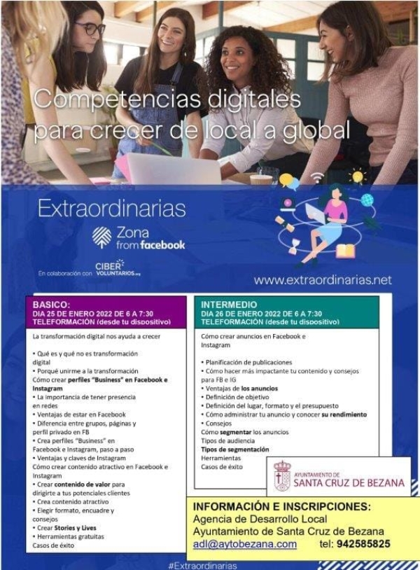 Formación en Competencias Digitales para mujeres emprendedoras